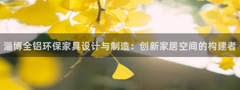 杏耀平台注册代理：淄博全铝环保家具设计与制造：创新家居空间的